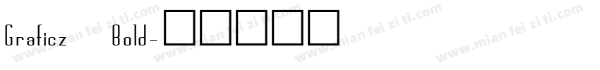 Graficz Bold字体转换